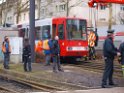 KVB Zug entgleist Koeln Suelz Suelzguertel P061